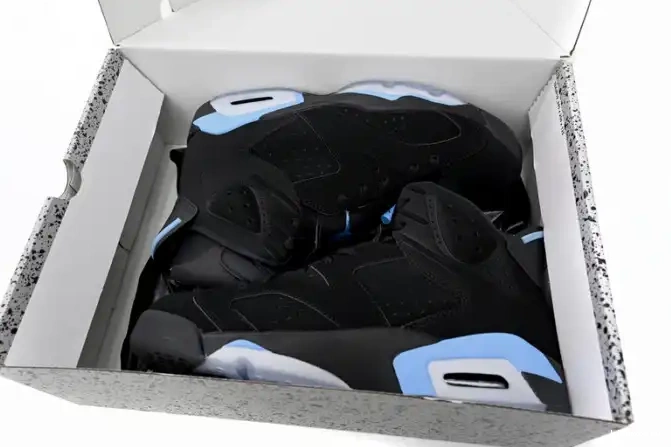 Rep UNC Jordan Air Retro 6 384664-006 0606